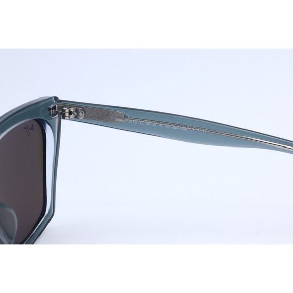Maui Jim KINI MJ 849-27E Steel Crystal Cat Eye Sunglasses Blue Hawaii main image 6